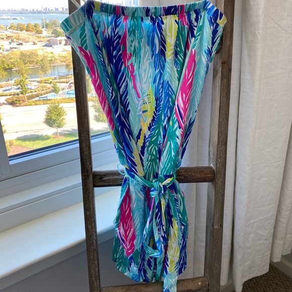 ‼️Lilly Pulitzer Ritz Strapless Romper - Picture 2 of 5